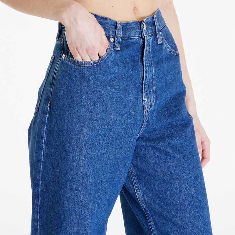 Damskie dżinsy Calvin Klein Jeans High Rise Relaxed Jeans Denim