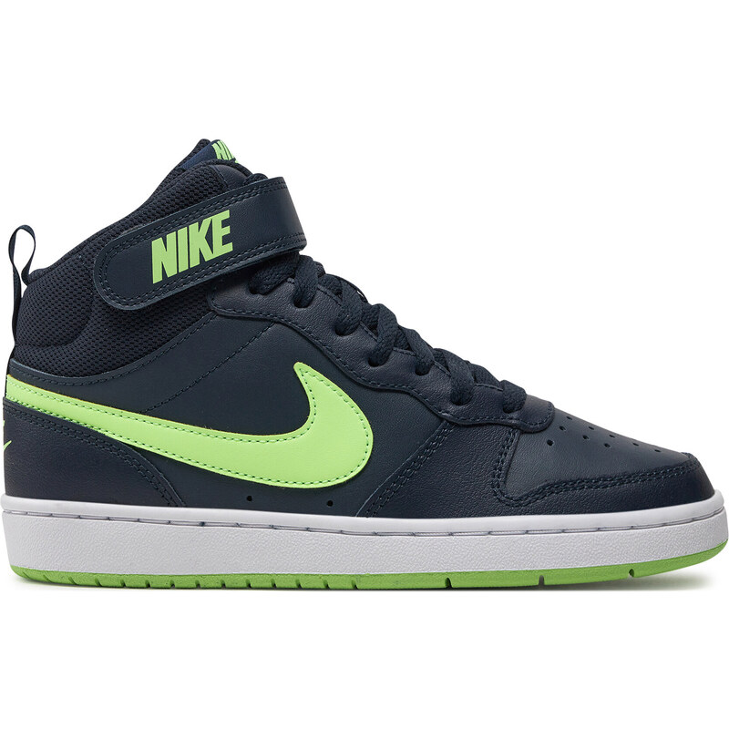 Sneakersy Nike Court Borough Mid 2 (GS) CD7782 403 Granatowy