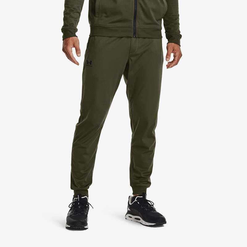 Męskie spodnie dresowe Under Armour Sportstyle Tricot Jogger Green