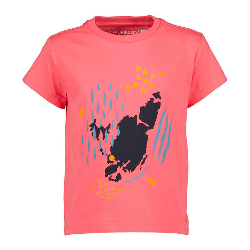 Didriksons Koszulka ''Mynta'' w kolorze koralowym