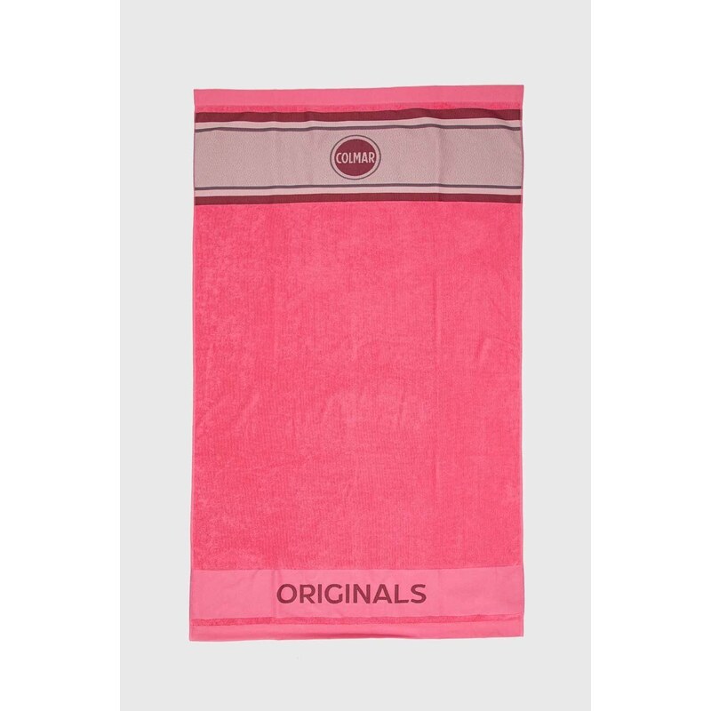Colmar ręcznik bawełniany kolor różowy