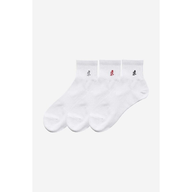 Gramicci skarpetki 3-pack Basic Short Socks męskie SX.M03-black