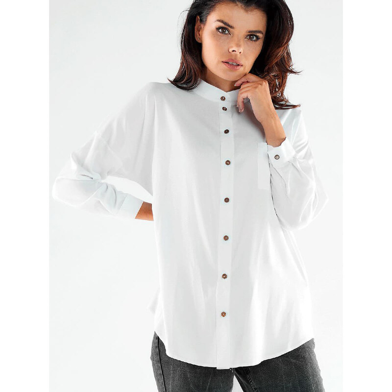 Koszula damska awama model 173921 White