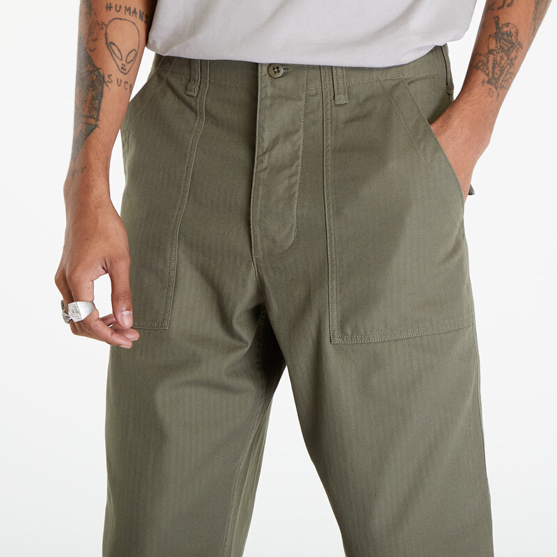 Męskie spodnie płócienne Nike Life Men's Fatigue Pants Medium Olive/ Medium Olive
