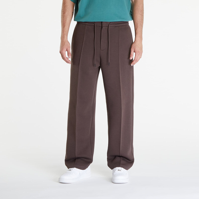 Męskie spodnie dresowe Nike Sportswear Tech Fleece Reimagined Men's Loose Fit Open Hem Sweatpants Baroque Brown