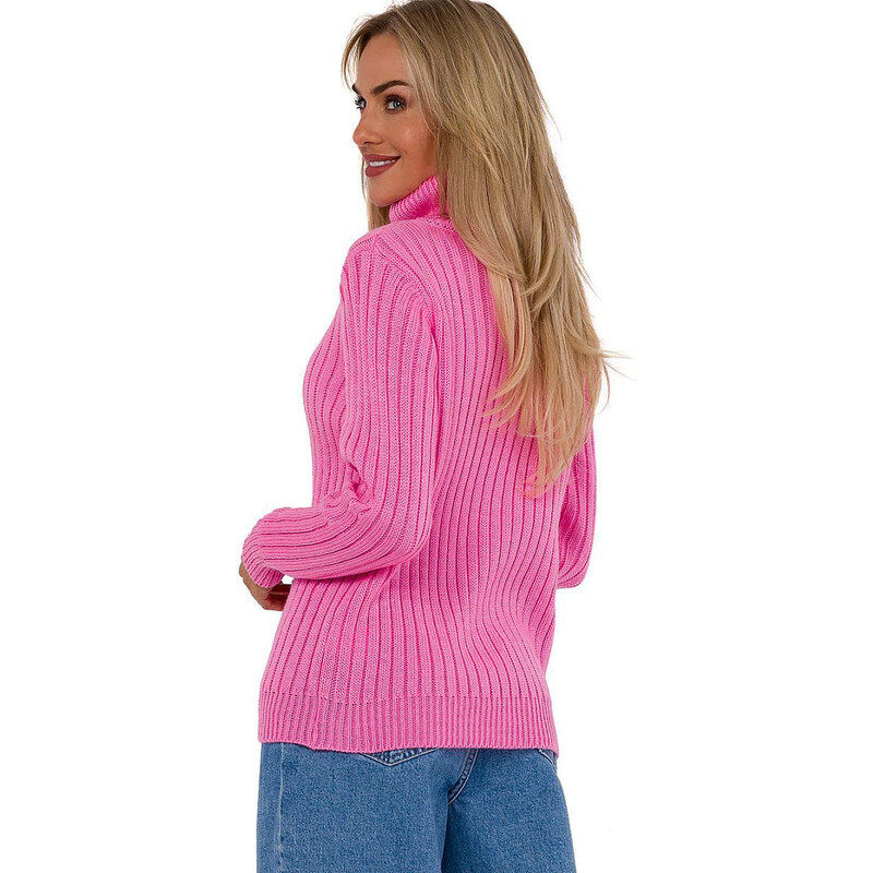 Damski sweter Moe model 184684 Pink
