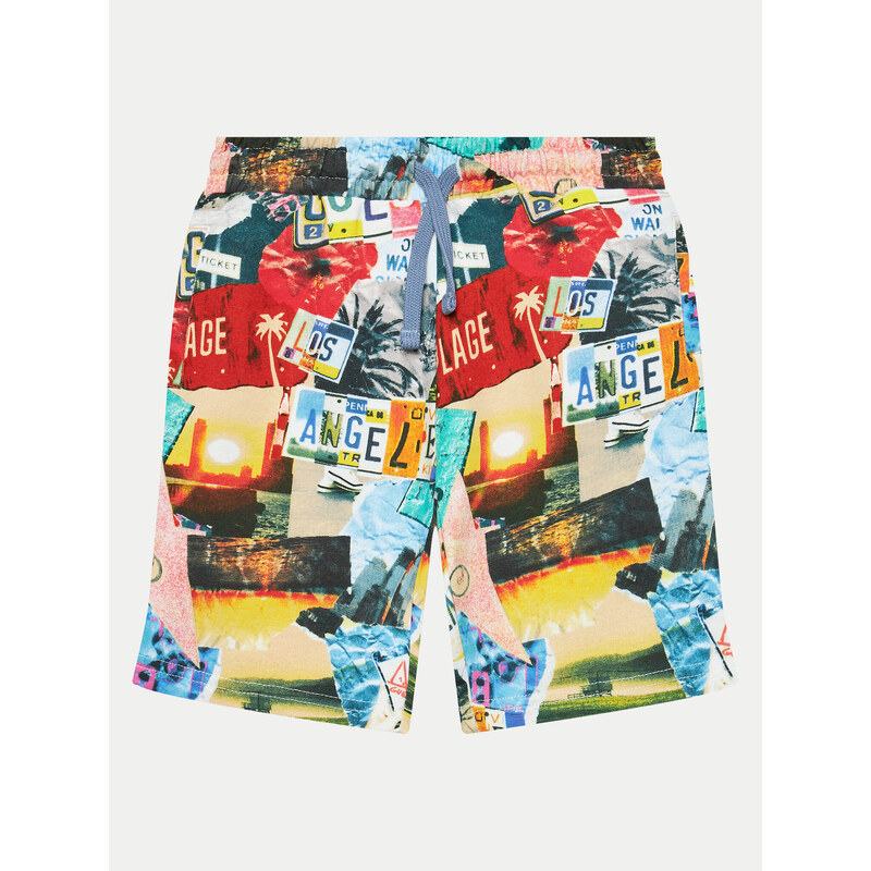 Guess Szorty sportowe L4GD11 KA6R3 Kolorowy Regular Fit