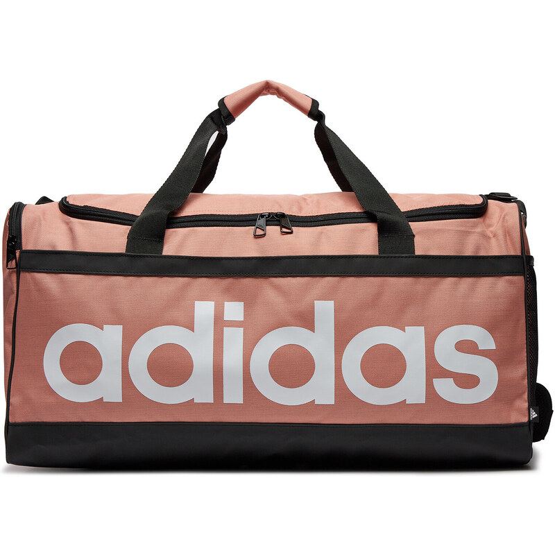 Torba adidas Essentials Linear Duffel Bag Medium IL5764 wonder clay/white