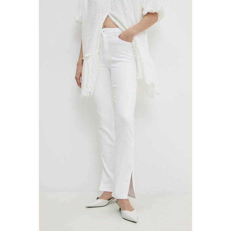Answear Lab jeansy damskie kolor biały