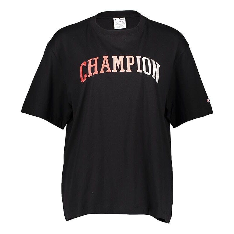 Champion Koszulka w kolorze czarnym