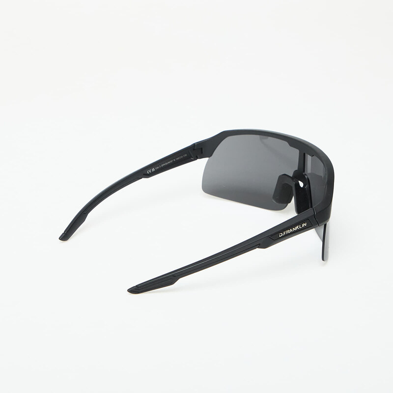 Męskie okulary przeciwsłoneczne D.Franklin Wind Fifty Black/ Black