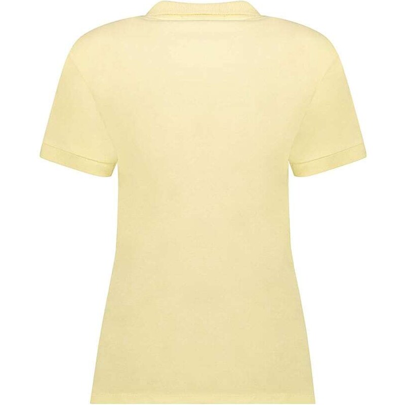 Geographical Norway Koszulka polo w kolorze żółtym