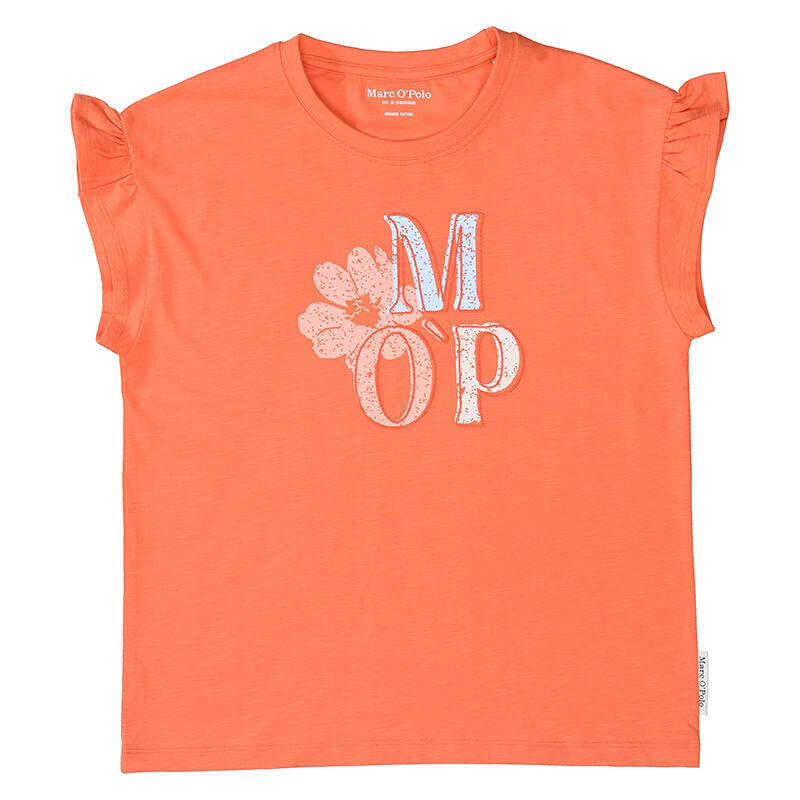 Marc O'Polo Junior Koszulka w kolorze pomarańczowym