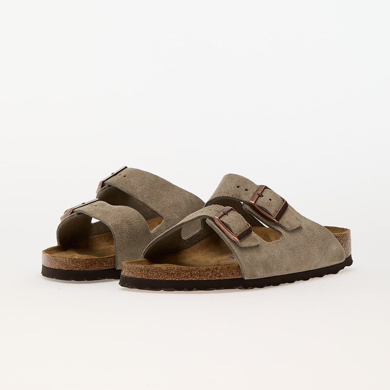 Birkenstock Arizona Birko-Flor Soft Taupe