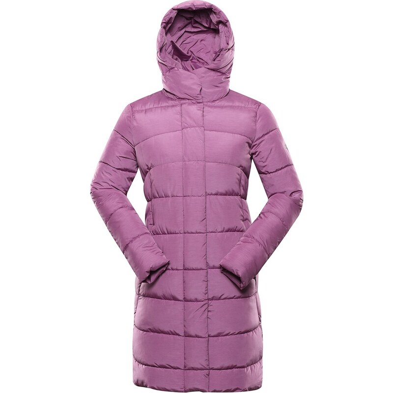 Damski płaszcz termoaktywny ALPINE PRO EDORA różowy