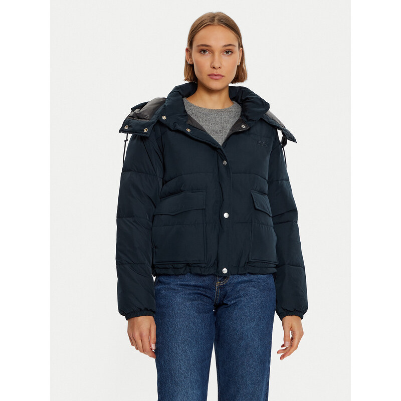 Lee Kurtka puchowa 112355162 Czarny Relaxed Fit