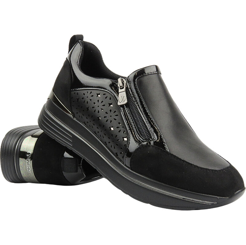 Sneakersy, półbuty damskie - INBLU IN-389, czarne