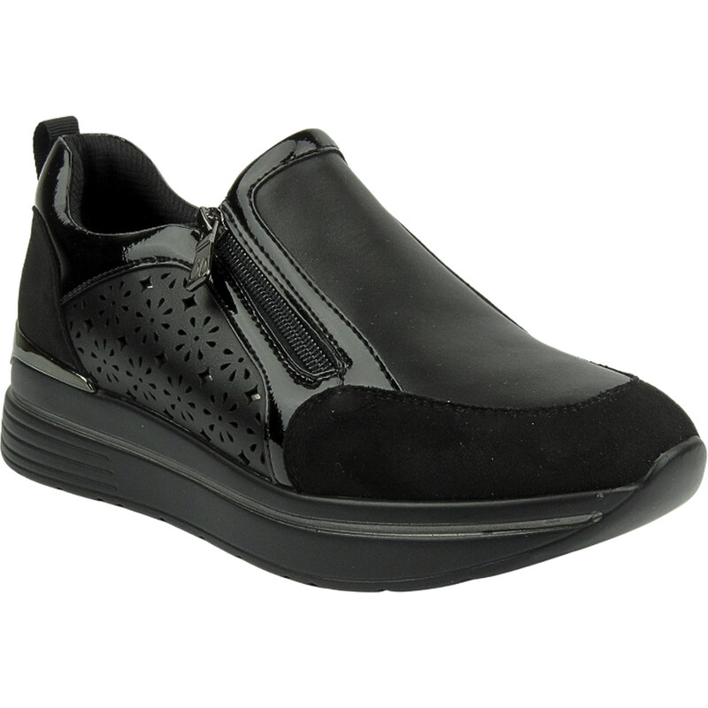 Sneakersy, półbuty damskie - INBLU IN-389, czarne