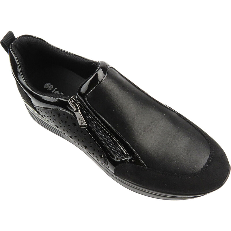 Sneakersy, półbuty damskie - INBLU IN-389, czarne