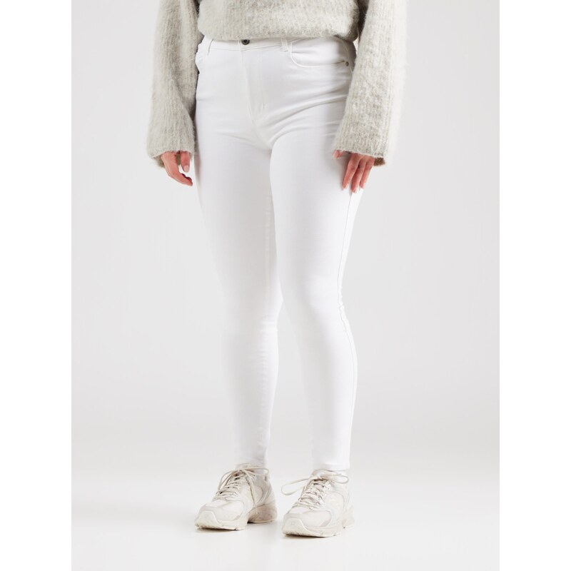 ONLY Carmakoma Jeansy 'Augusta' biały denim