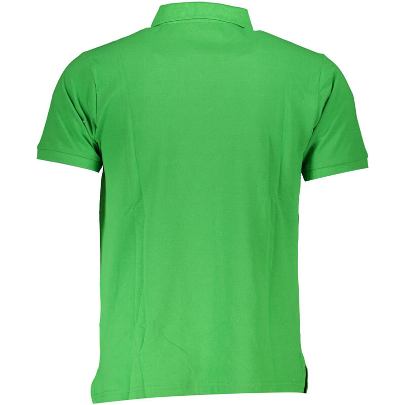 U.S. GRAND POLO MĘSKA ZIELONA KOSZULKA POLO Z KRÓTKIM RĘKAWEM US GRAND POLO