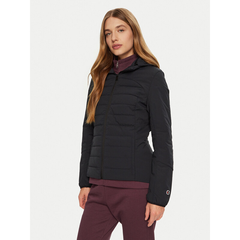 Champion Kurtka przejściowa 117571 Czarny Custom Fit