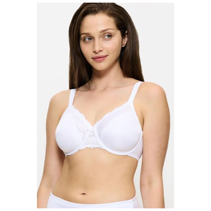 Biustonosz Triumph Ladyform Soft Minimizer biały