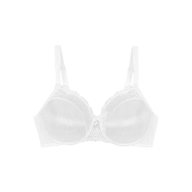 Biustonosz Triumph Ladyform Soft Minimizer biały