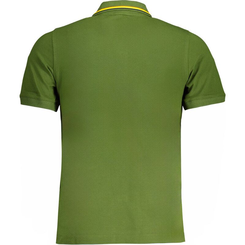 MĘSKA KOSZULKA POLO Z KRÓTKIM RĘKAWEM K-WAY ZIELONA