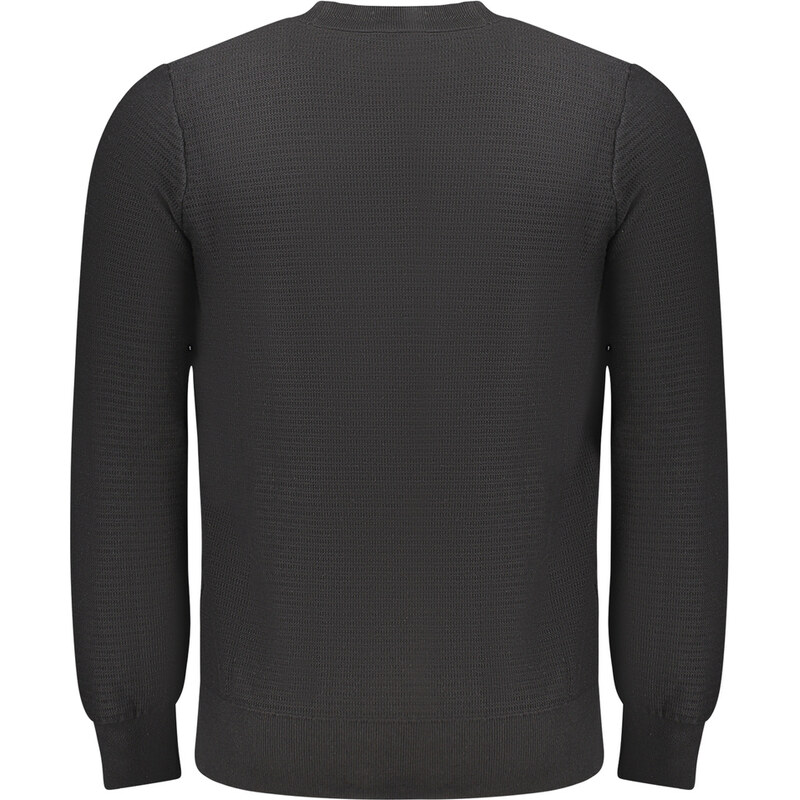 HUGO BOSS MĘSKI CZARNY SWETER