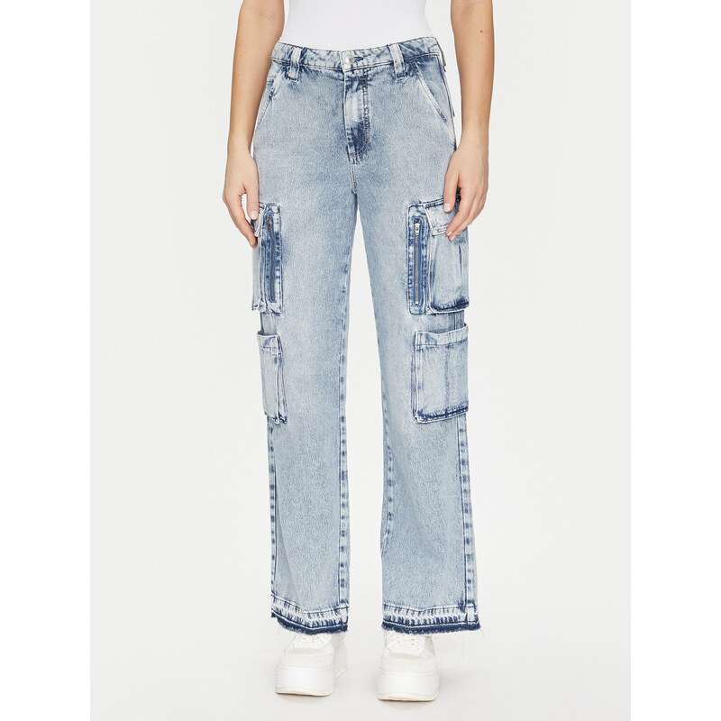 Guess Jeansy W5RA97 D5LG1 Niebieski Regular Fit