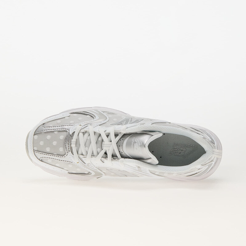 New Balance 530 White/ Silver Metallic/ Polka Dots
