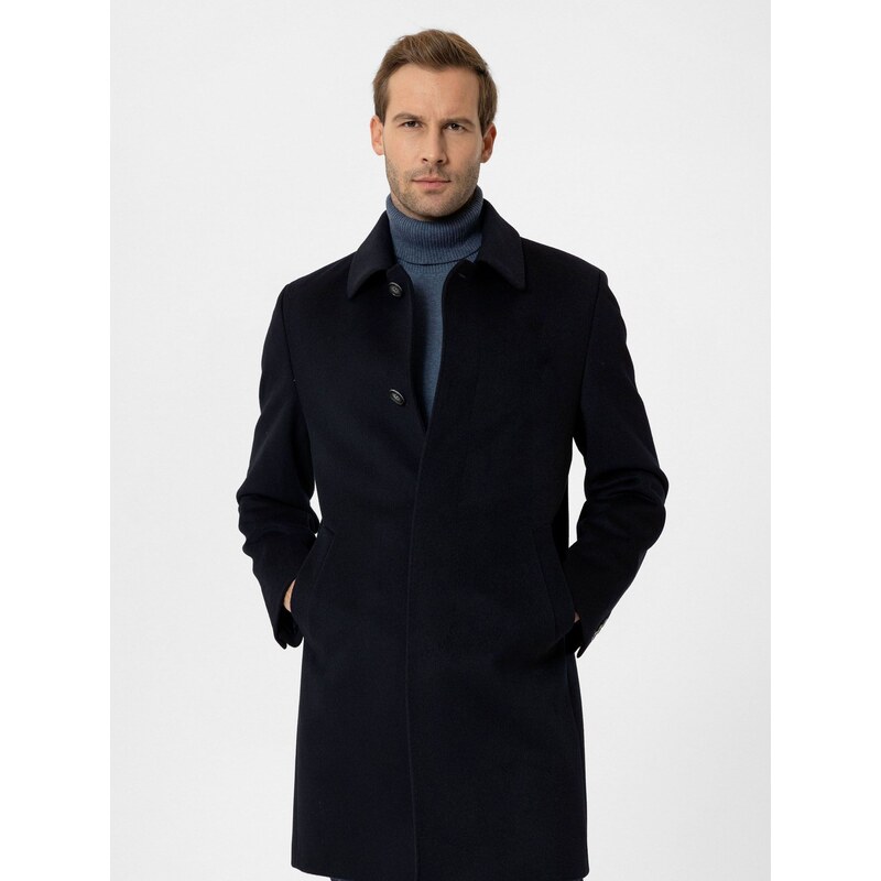 Moxx Paris Płaszcz przejściowy niebieska noc