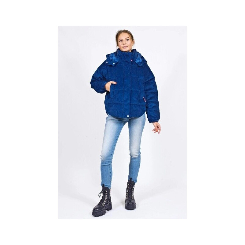LEE PUFFER JACKET DAMSKA KURTKA PUCHOWA WASHED BLUE L56VMGLR 112113107
