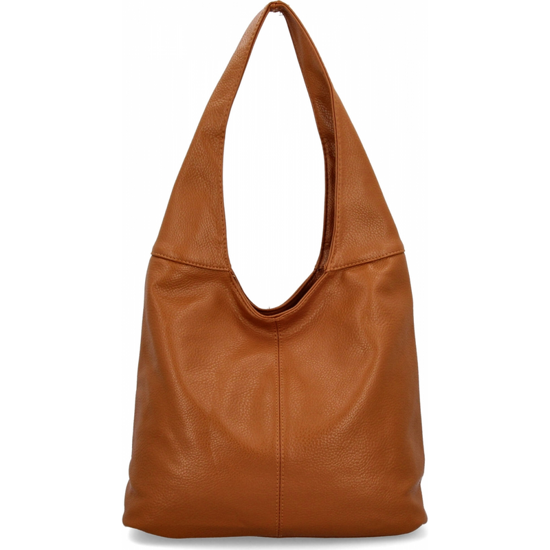 Uniwersalne Torebki Damskie Shopper Bag firmy Hernan HB0141 Jasno Ruda