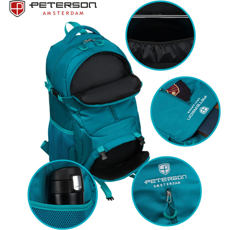 Plecak turystyczny Peterson PTN PWY-02 j.niebieski