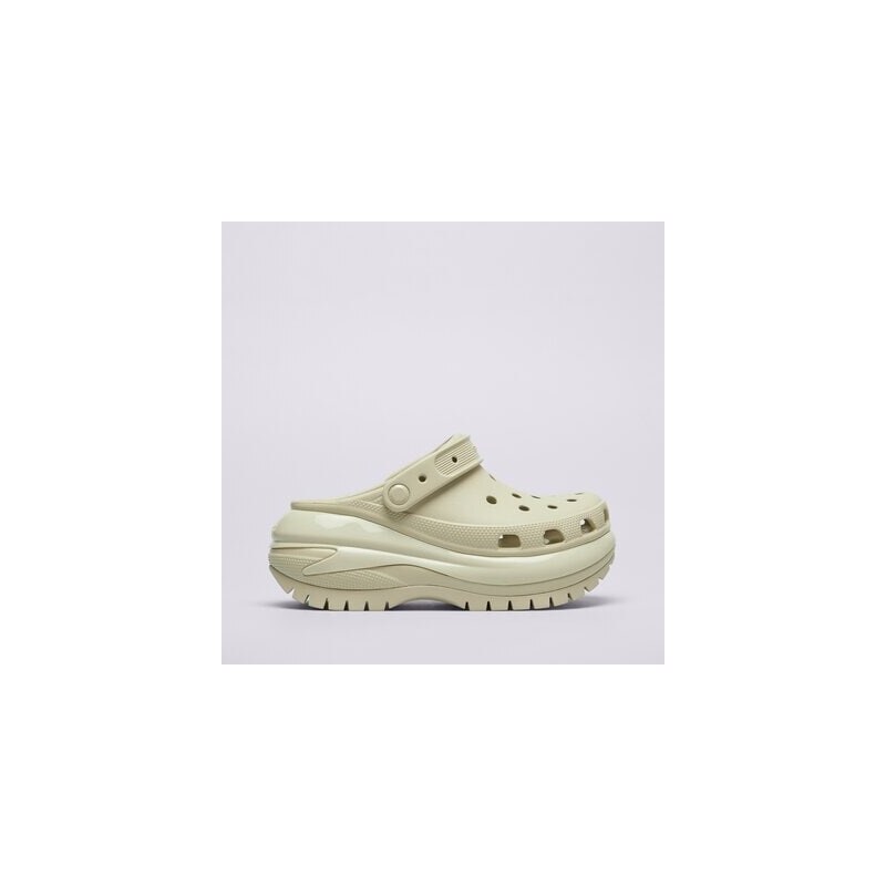 Crocs Classic Mega Crush Clog Damskie Buty Sandały 2079882Y2 Beżowy