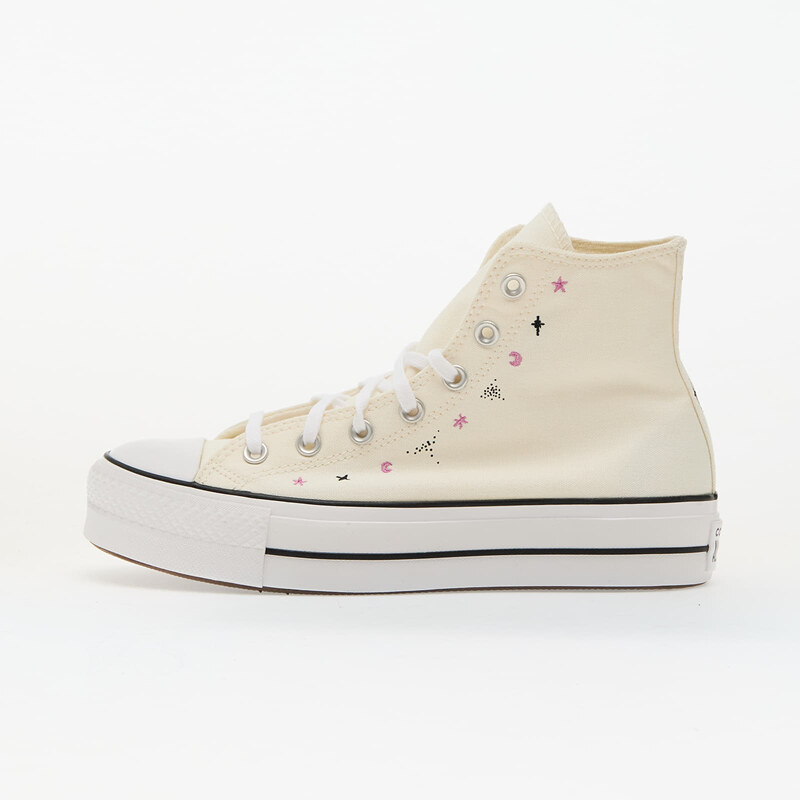 Converse Chuck Taylor All Star Lift Platform Celestial Egret/ Black/ Cactus Bud