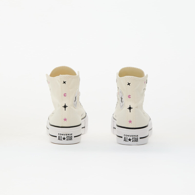 Converse Chuck Taylor All Star Lift Platform Celestial Egret/ Black/ Cactus Bud