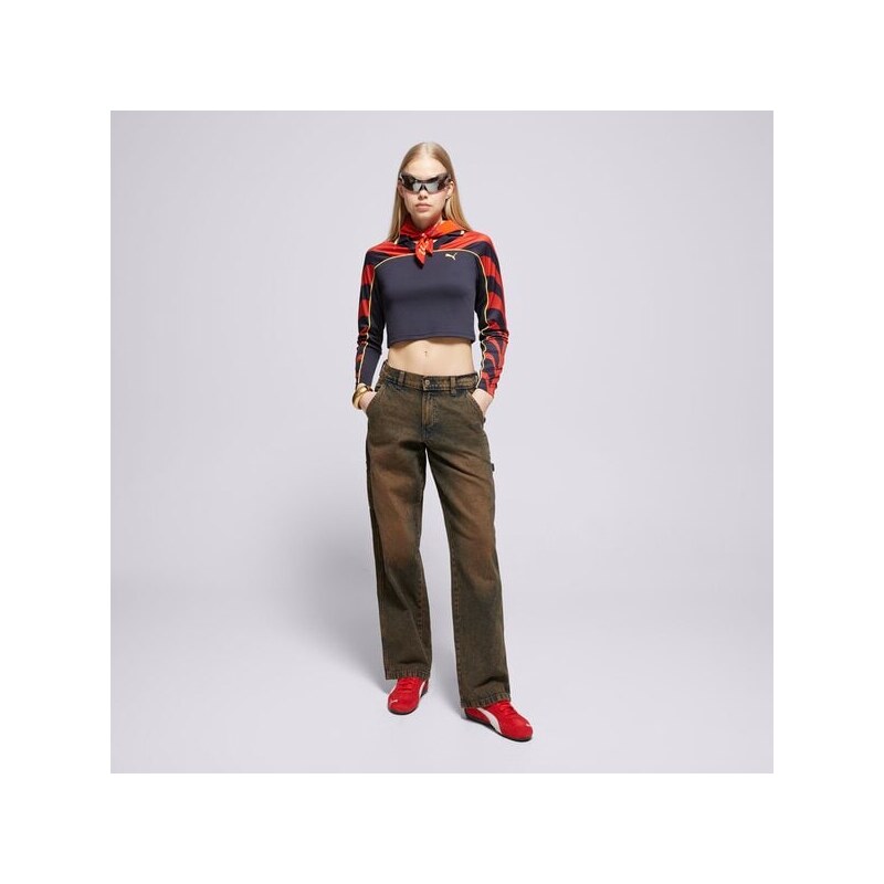 Dickies Spodnie Stevensville Carpenter W Damskie Odzież Spodnie DK0A863SK591 Niebieski