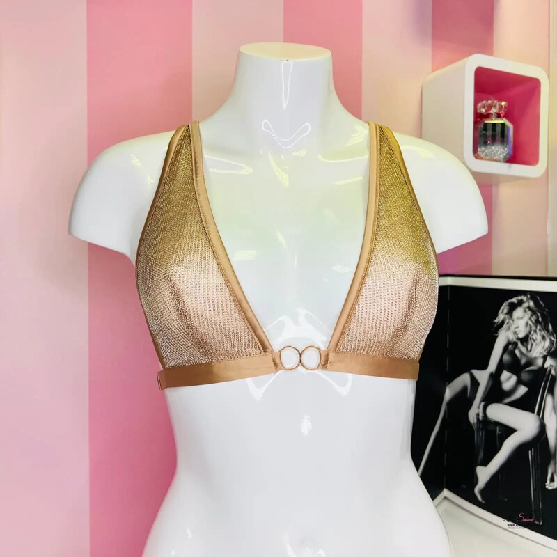 Victoria's Secret Braletka w kształcie trójkąta kolczastego bez podszewki