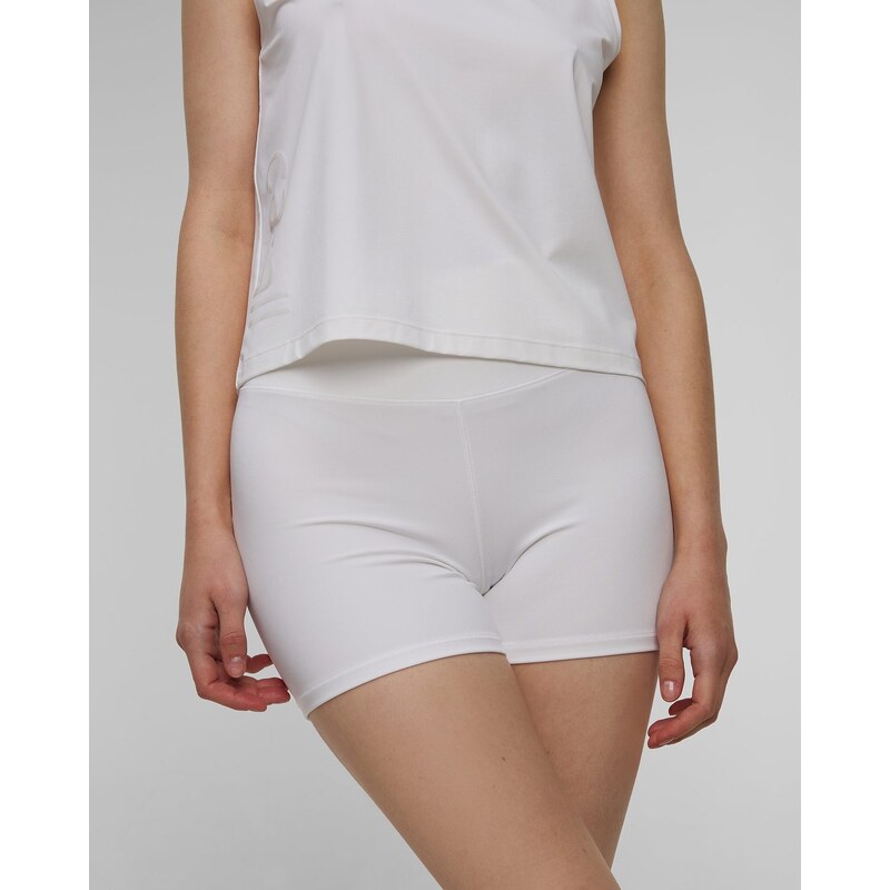 Spodenki Treningowe Z Wysokim Stanem Damskie Casall Grace High Waist Hot Pant Białe