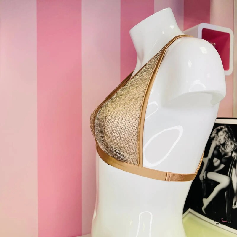 Victoria's Secret Braletka w kształcie trójkąta kolczastego bez podszewki
