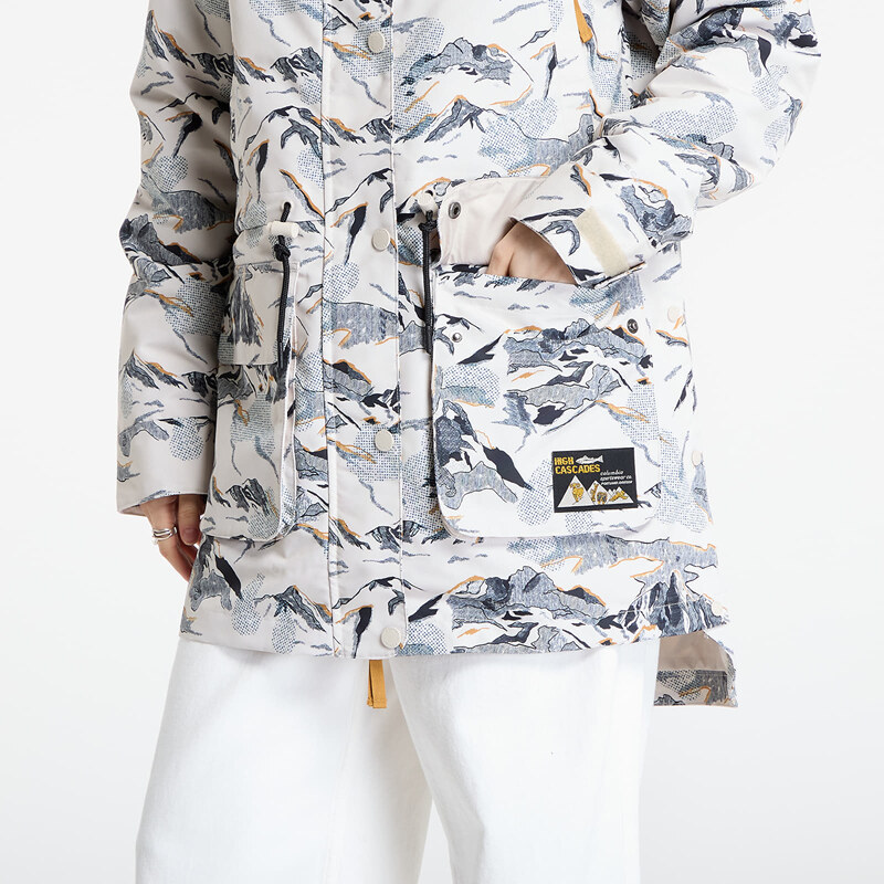 Kurtka Columbia High Cascades Interchange Jacket Dark Stone Skylines S