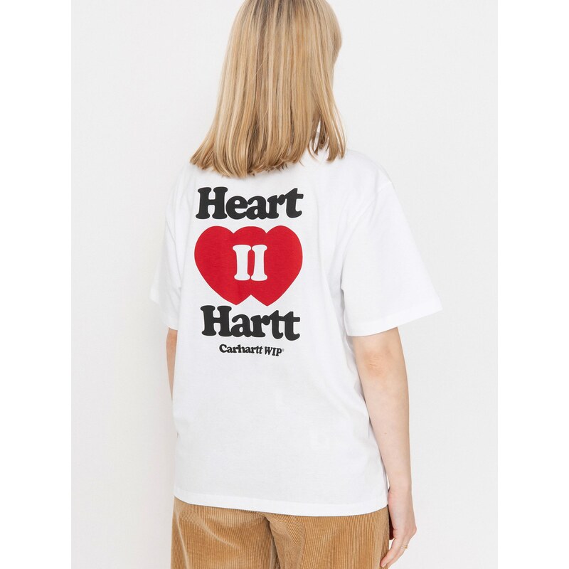 Carhartt WIP Heart II Hartt (white)biały