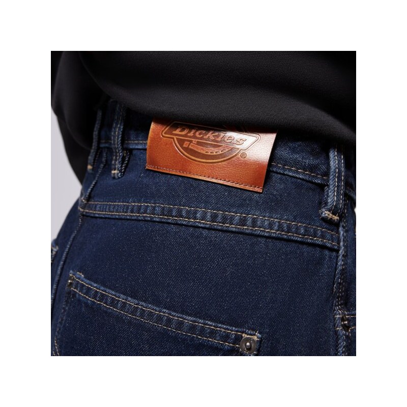 Dickies Spodnie Farner Denim W Damskie Odzież Spodnie DK0A87NN0DD1 Czarny