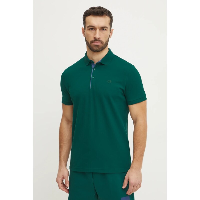 The North Face polo bawełniane Premium Slim