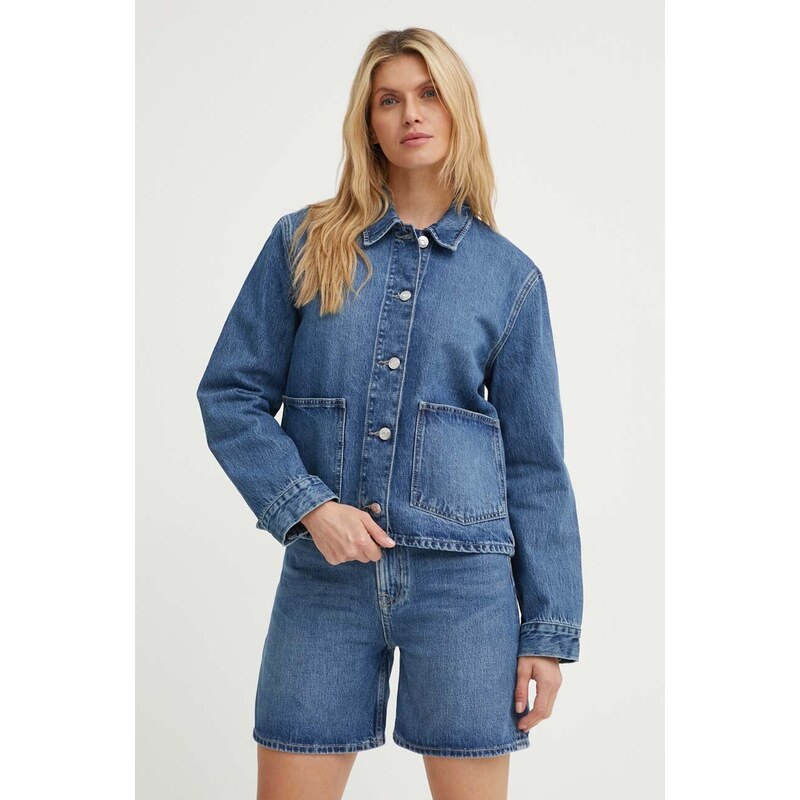 Samsoe Samsoe kurtka jeansowa SANADINA