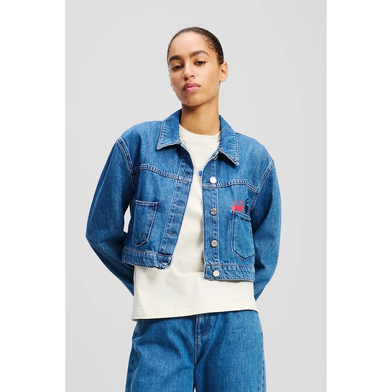 Karl Lagerfeld kurtka jeansowa IKON