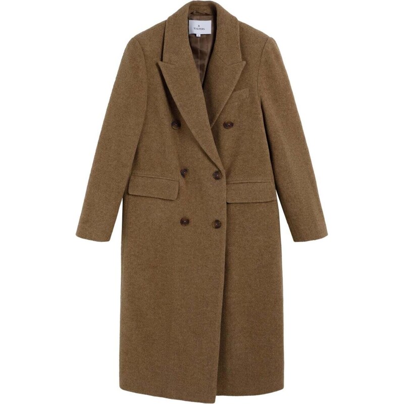 Scalpers Płaszcz przejściowy brązowy